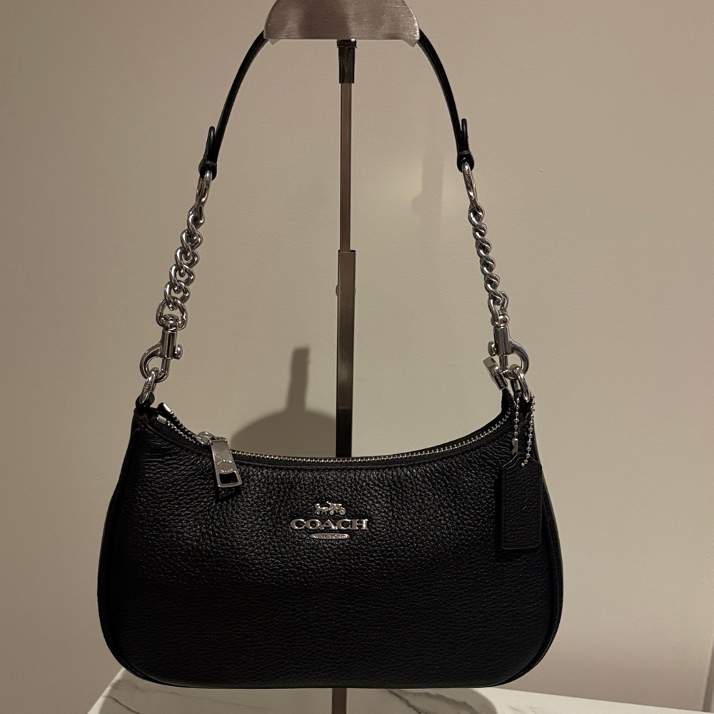 Black and silver coach Terri